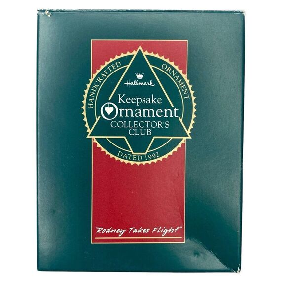 Rodney Takes Flight 1992 Collectors Club Hallmark Membership Keepsake - Picture 2 of 5